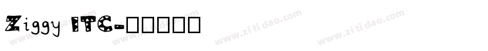 Ziggy ITC字体转换